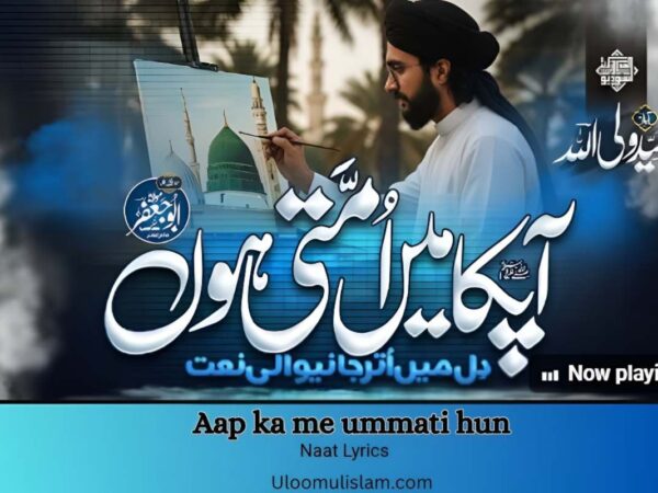 آپ کا میں اُمّتی ہوں _ Aap ka me ummati hun